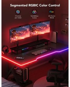 Sistem de retroiluminare de masă Govee Neon LED 3m RGBIC Wi-Fi