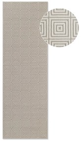 Covor tip traversă bej/crem 80x240 cm Perles Tourmaline – Elle Decoration