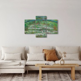 Tablou - Claude Monet, The Japanese Footbridge, reproducere (90x60 cm)