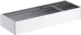 Etajera otel inoxidabil Omnires Uni 30 cm finisaj crom lucios