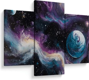 Tablou - Univers pictat (90x60 cm)