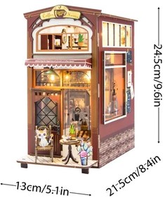 LED Suport de cărți Cafenea 2Kids Toys 2xAAA