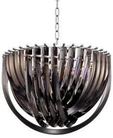 Candelabru design LUX Murano 50cm, fumuriu 111902 HZ