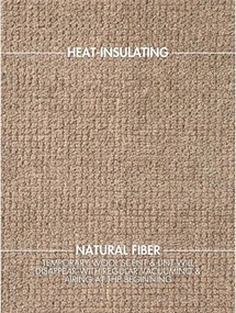 Covor bej țesut manual din lână 200x300 cm Greenwich – Ted Baker