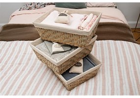 Coș depozitare din papură Compactor Rush, 38,5 x 28,5 cm