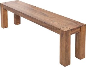 Banca din lemn de trandafir Sheesham, Makassar 140cm A-15521 VC