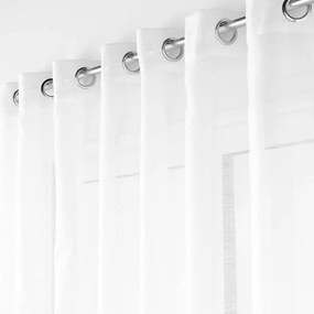 Perdea albă din voal 400x240 cm Lissea – douceur d'intérieur