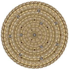 Plafonieră VALPARAISO 11xE14/40W/230V aurie Eglo 39458