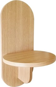 Raft în culoare naturală cu aspect de lemn de stejar Soft – Woodman