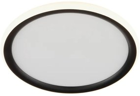 Brilliant - Plafonieră LED dimabilă CARLOZ LED/16W/230V Ø 30 cm, neagră