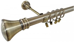 Galerie SIMPLA PRINDERE PERETE 25 MM -LUXOR- AUR ANTIC (Alege marime: 180 cm)