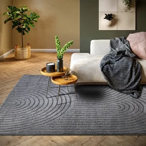 Covor gri antracit 80x120 cm Panglao New York Anthracite – Elle Decoration