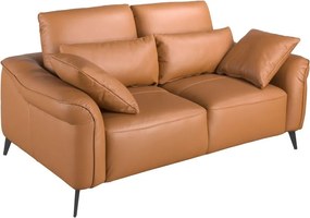 Canapea design LUX 2 locuri Brown Leather