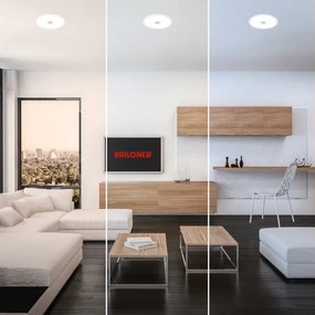 Briloner 7482019 - Plafonieră LED încastrată pentru baie LED/14W/230V 3000/4000/6500K IP44 albă