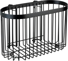 Coș de perete Wenko Classic Plus, negru