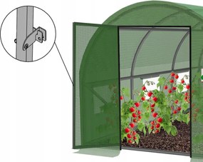 Solar de grădină EXTRA 2 x 3 m cu ușă pe balamale