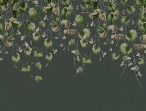 Fototapet, Dangling Ivy, Dark, Rebel Walls