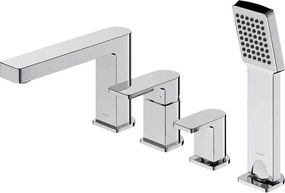 Baterie de cada/dus cu 4 elemente Omnires Baretti