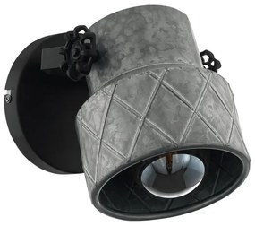 Eglo 39868 - Aplică perete HILCOTT 1xE27/40W/230V