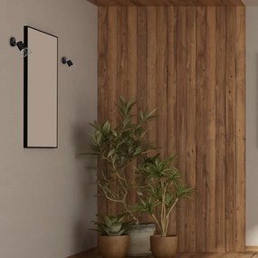 Spot de perete DANTE 1xGU10/25W/230V negru/crom lucios