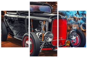 Tablou cu mașina veteran (90x60 cm)