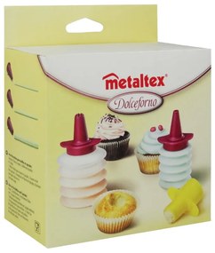 Set accesorii prăjituri Metaltex Cupcake &amp; Muffin