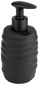 Dozator de săpun lichid negru din ceramică 400 ml Illana – Wenko
