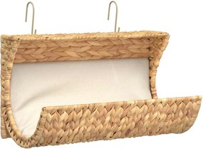 vidaXL Pat pisici cu saltea, 37x20x20 cm, zambilă de apă