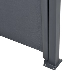 Copertina laterala Dubai 500 x 180 cm gri inchis