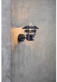 Aplică de exterior cu senzor Nordlux BLOKHUS 1xE27/60W/230V IP54