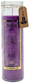 Lumânare parfumată Arome Chakra Spiritualitate, parfum levănțică, 320 g