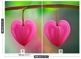 Fototapet Flower Heart