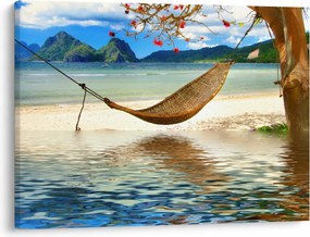 Tablou - Relax la plajă (70x50 cm)