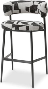 Scaun bar design LUX Bar Stool Folsom, Brooklyn black