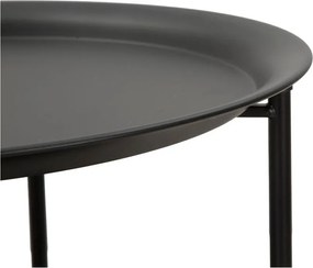 Măsuță auxiliară rotundă din metal ø 40 cm Osaka – Mauro Ferretti