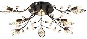 Globo 63007-8 - Plafonieră JANIS 8xG9/5W/230V, Ø 76 cm