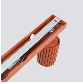 Spot cărămiziu 6,5x45 cm Gleam – Sollux