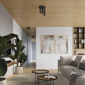 Spot Sollux SL.1466 LAGOS 3xGU10/10W/230V negru