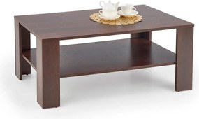 Masuta cafea KWADRO, nuc inchis, 110x65x53 cm
