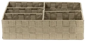 Organizator Compactor TEX 32 x 25 x 8 cm, 5 piese, alb