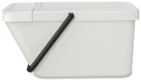 Cos depozitare Brabantia Sort&Go 1006312, 20 L, 22,5x45x28 cm, Stivuibil, Plastic, Gri