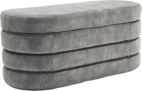 Bancheta cu spatiu de depozitare, Catifea Verde, VOQUE 115cm A-46692 VC