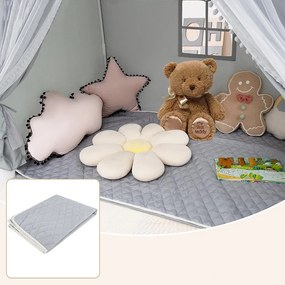 Cort de joacă cu lumini, gri