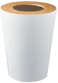 Coș de gunoi YAMAZAKI Rin Round, alb