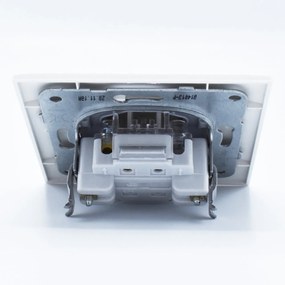 Intrerupator cu revenire, 10A, IP20, Alb, Panasonic Arkedia Slim