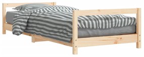 834390 vidaXL Cadru de pat pentru copii, 80x200 cm, lemn masiv de pin
