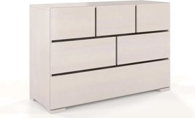 Comodă lemn masiv TerraCraft Pin 3+2+1 Sertare, 120 × 45 × 81 cm - Natural