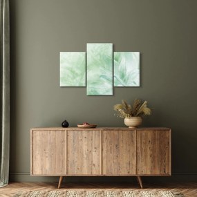 Tablou - Floare verde (90x60 cm)
