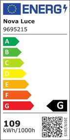 Lustra LED XL suspendata design modern RACCIO aurie