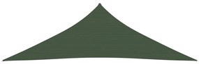Panza parasolar, verde inchis, 3,5x3,5x4,9 m, HDPE, 160 g m   Morkegronn, 3.5 x 3.5 x 4.9 m